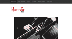 Desktop Screenshot of bataviamusic.org